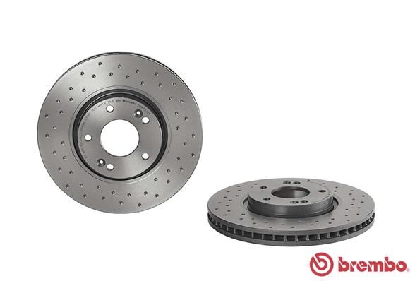 BREMBO stabdžių diskas 09.A532.2X