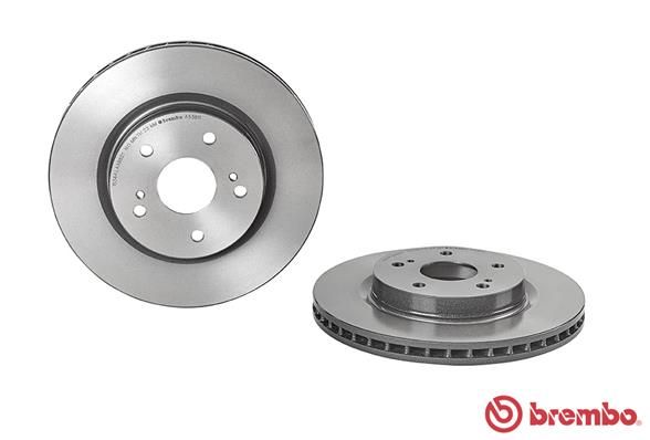 BREMBO Тормозной диск 09.A538.11