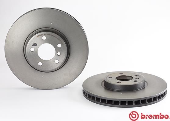 BREMBO Тормозной диск 09.A542.11