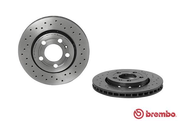 BREMBO stabdžių diskas 09.A652.1X