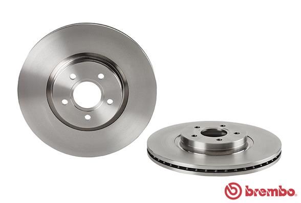 BREMBO Тормозной диск 09.A728.10