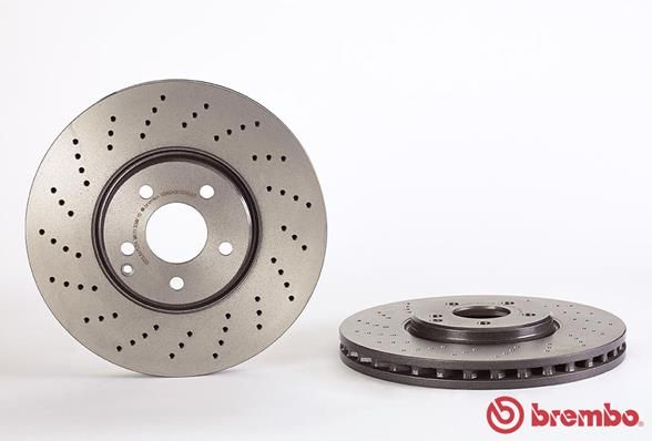 BREMBO Тормозной диск 09.A828.11
