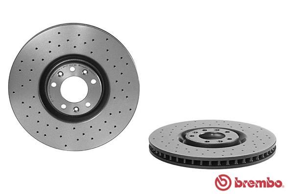 BREMBO Тормозной диск 09.A829.1X
