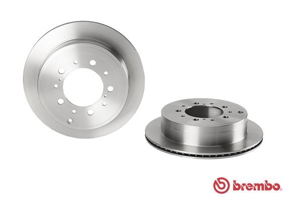 BREMBO Тормозной диск 09.A967.10