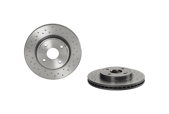 BREMBO stabdžių diskas 09.A968.1X