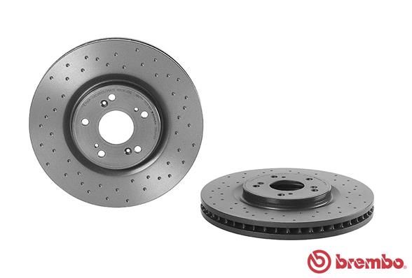 BREMBO Тормозной диск 09.B269.1X