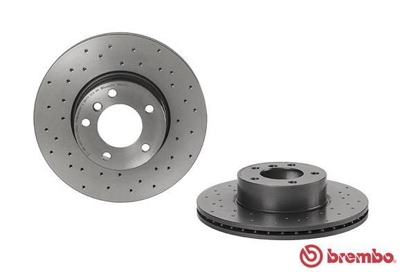 BREMBO Тормозной диск 09.B337.2X