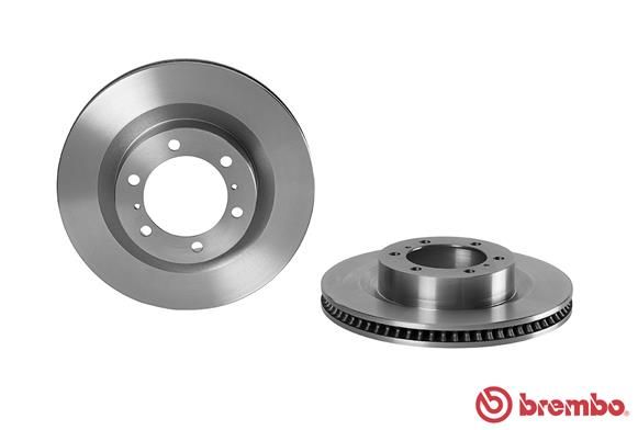 BREMBO stabdžių diskas 09.B634.10