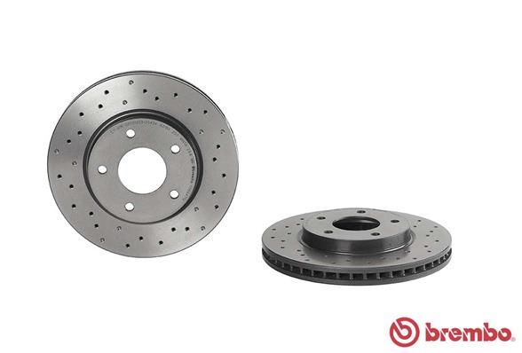 BREMBO Тормозной диск 09.B647.1X