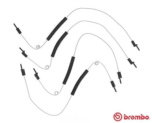 BREMBO įspėjimo kontaktas, stabdžių trinkelių susidėvėjim A 00 363