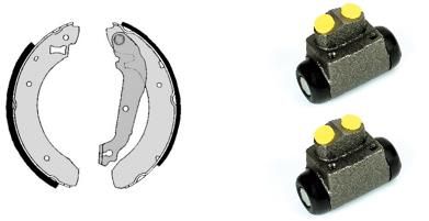 BREMBO stabdžių trinkelių komplektas H 24 012