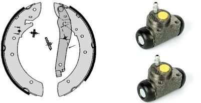 BREMBO stabdžių trinkelių komplektas H 61 032