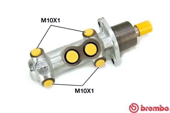 BREMBO pagrindinis cilindras, stabdžiai M 23 062