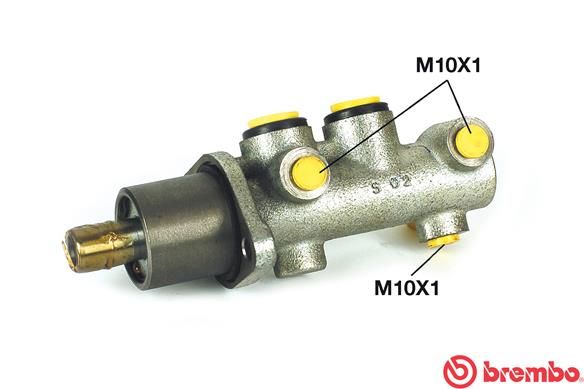 BREMBO Главный тормозной цилиндр M 23 116