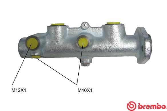 BREMBO Главный тормозной цилиндр M 24 034