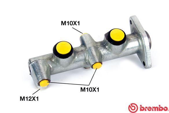 BREMBO Главный тормозной цилиндр M 24 063