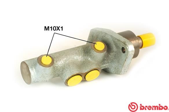 BREMBO pagrindinis cilindras, stabdžiai M 28 023