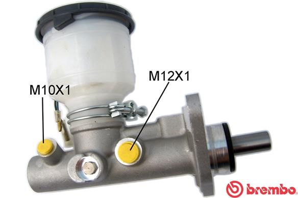 BREMBO Главный тормозной цилиндр M 52 011