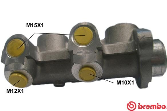 BREMBO pagrindinis cilindras, stabdžiai M 59 029