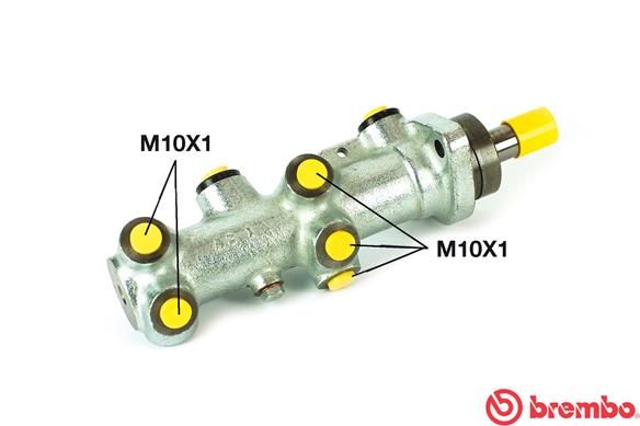 BREMBO Главный тормозной цилиндр M 61 008