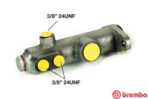 BREMBO pagrindinis cilindras, stabdžiai M 68 040