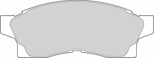 BREMBO stabdžių trinkelių rinkinys, diskinis stabdys P 83 033