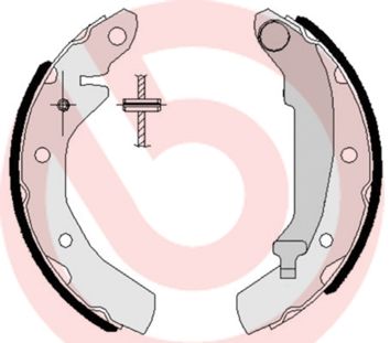 BREMBO stabdžių trinkelių komplektas S 15 501