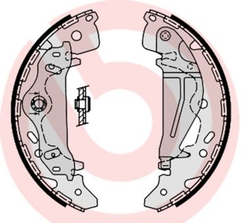 BREMBO Комплект тормозных колодок S 30 521