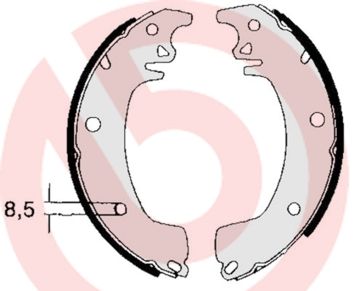 BREMBO stabdžių trinkelių komplektas S 68 514