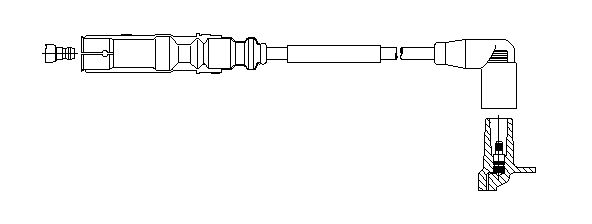 BREMI Провод зажигания 162E66