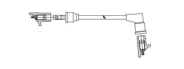 BREMI Провод зажигания 314/50