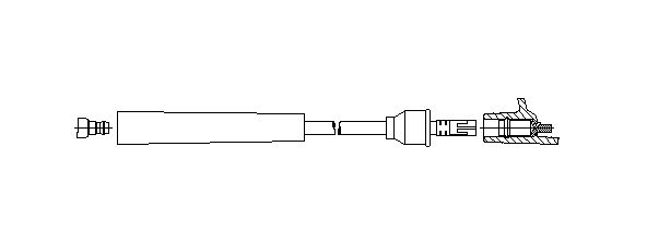 BREMI Провод зажигания 323/50