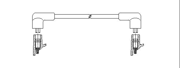 BREMI uždegimo laidas 627/50