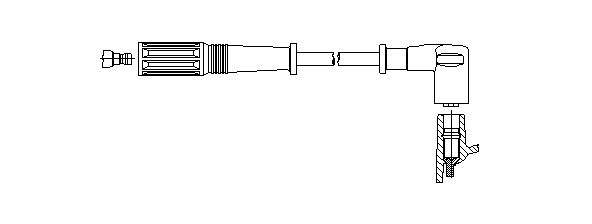 BREMI uždegimo laidas 722/70