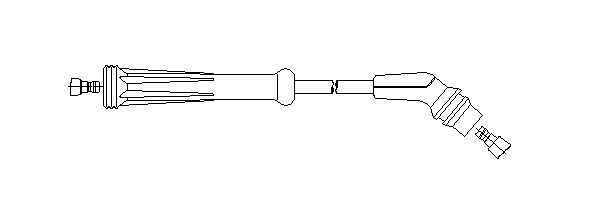 BREMI uždegimo laidas 733/44