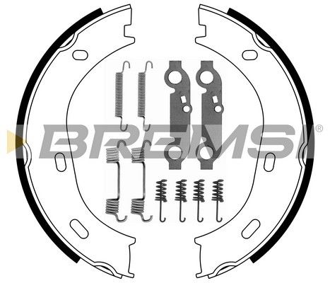 BREMSI Комплект тормозных колодок, стояночная тормозная с GF0301-1