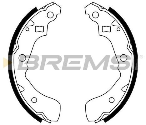 BREMSI Комплект тормозных колодок GF0665