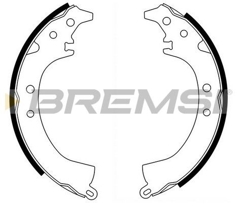 BREMSI Комплект тормозных колодок GF0667