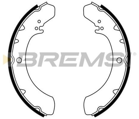 BREMSI Комплект тормозных колодок GF0678