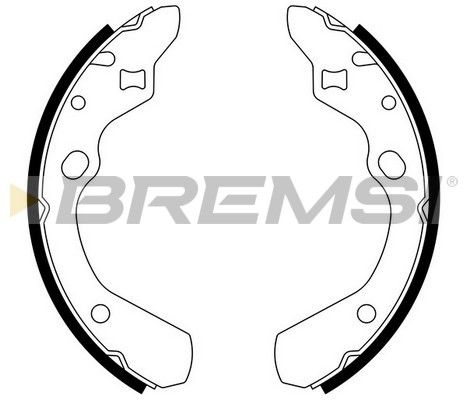 BREMSI stabdžių trinkelių komplektas GF0775