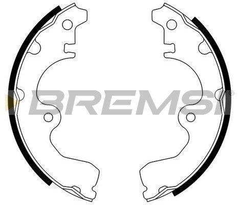 BREMSI Комплект тормозных колодок GF0936