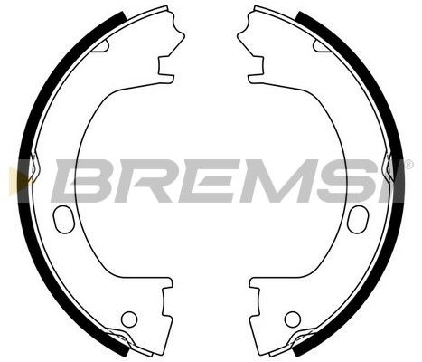 BREMSI Комплект тормозных колодок, стояночная тормозная с GF4643