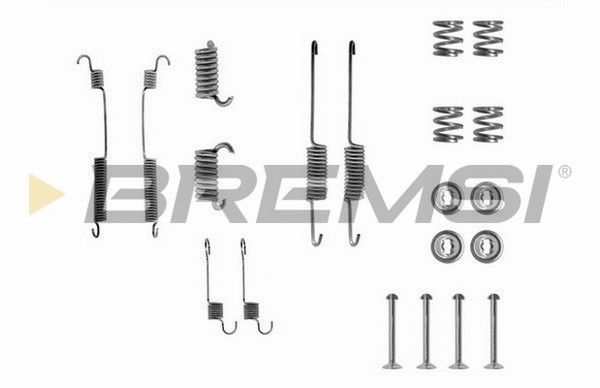 BREMSI Комплектующие, тормозная колодка SK0599