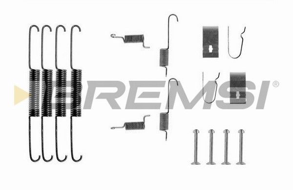 BREMSI Комплектующие, тормозная колодка SK0664