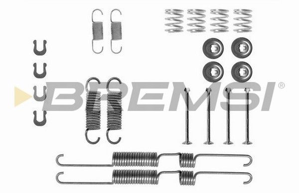 BREMSI Комплектующие, тормозная колодка SK0738