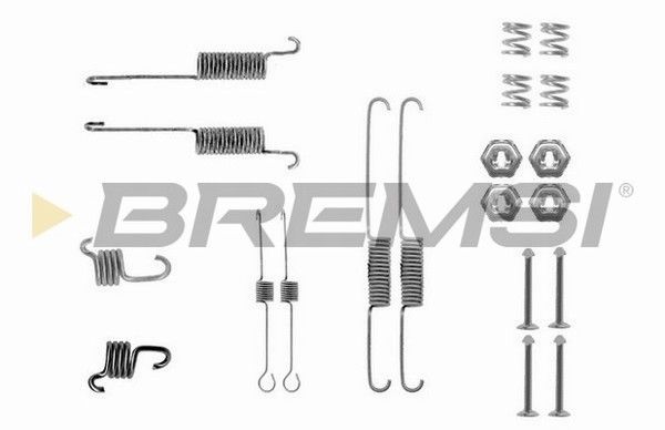 BREMSI Комплектующие, тормозная колодка SK0809