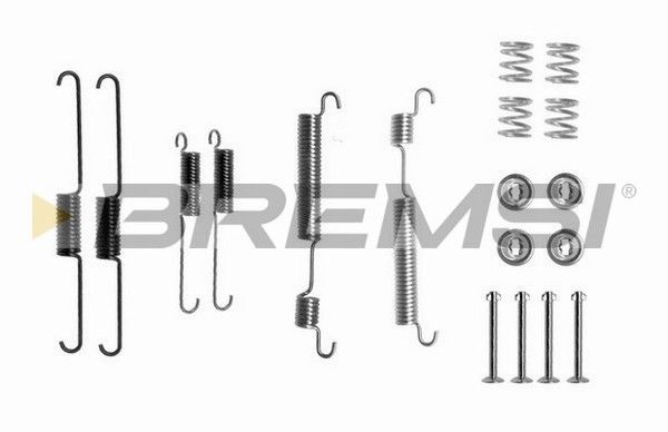BREMSI Комплектующие, тормозная колодка SK0824