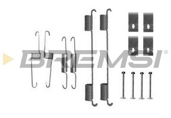 BREMSI Комплектующие, тормозная колодка SK0859