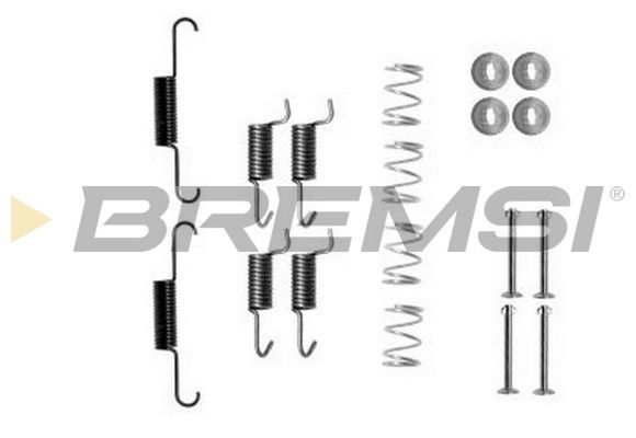 BREMSI Комплектующие, тормозная колодка SK0871