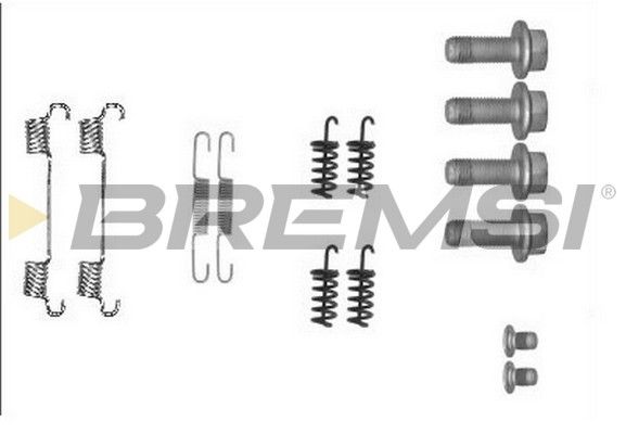 BREMSI Комплектующие, тормозная колодка SK0878